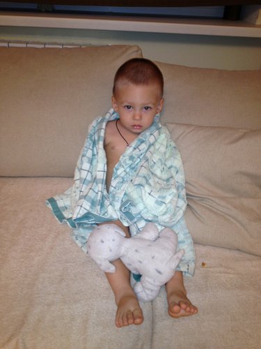 шось рушничок стає малуватий