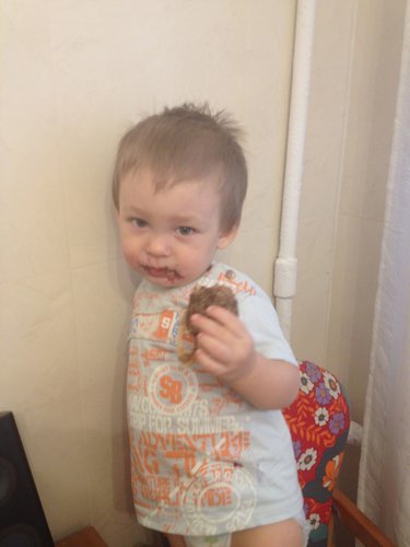 найсмачніше для малят - це, звичайно, шоколад!)