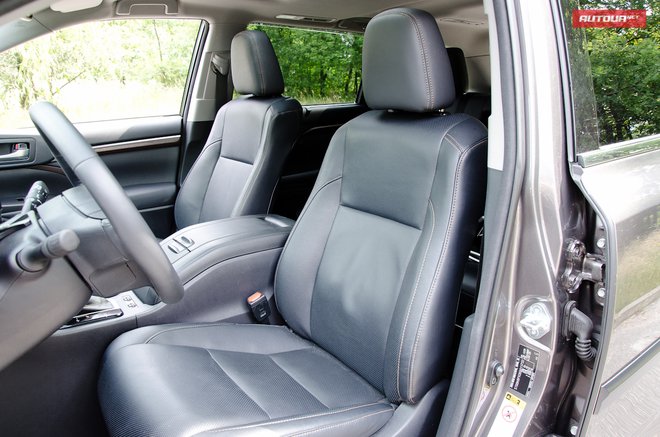 Toyota Highlander 2014 интерьер