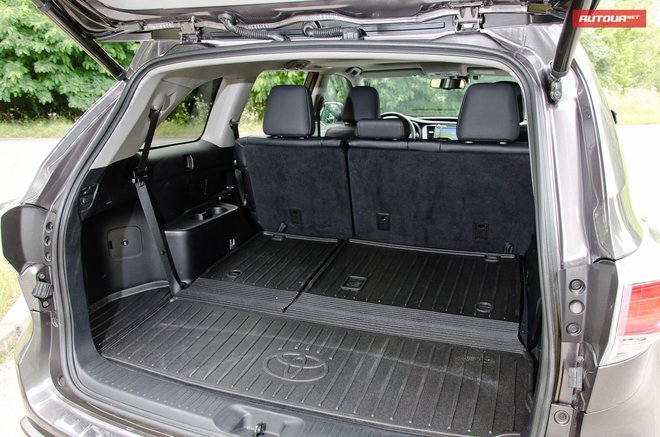Toyota Highlander 2014 багажник