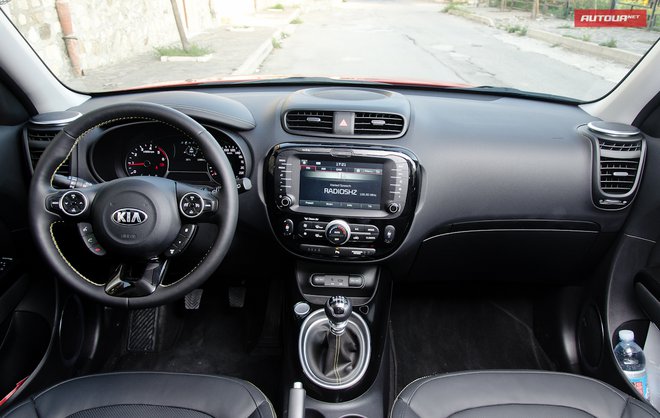 Новый KIA Soul интерьер