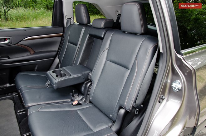 Toyota Highlander 2014 интерьер