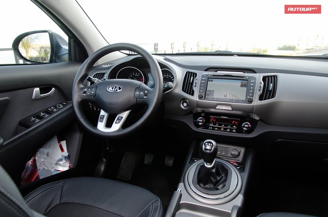KIA Sportage Facelift интерьер