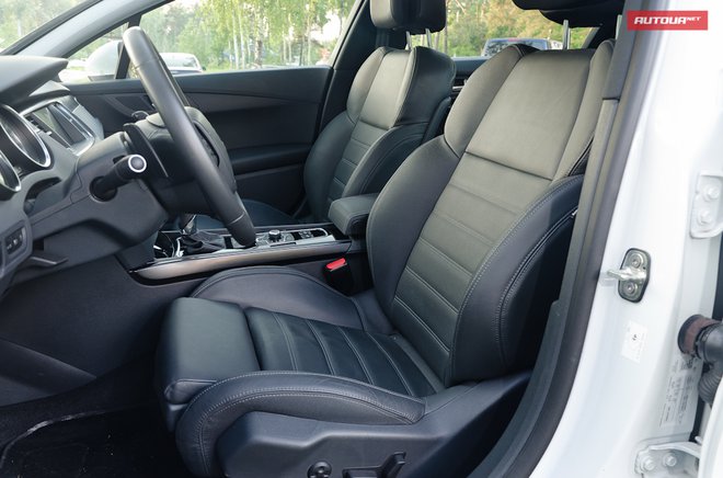 Тест-драйв Peugeot 508 (Пежо 508) интерьер кресло водителя