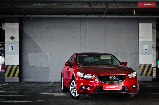 Mazda6 2013 вид спереди