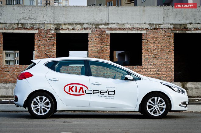 Kiac ceed вид сбоку